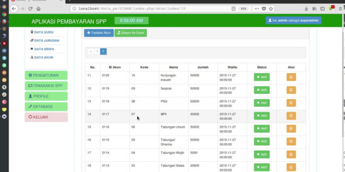 Aplikasi SPP Daring Memudahkan Pembayaran SPP Secara Online