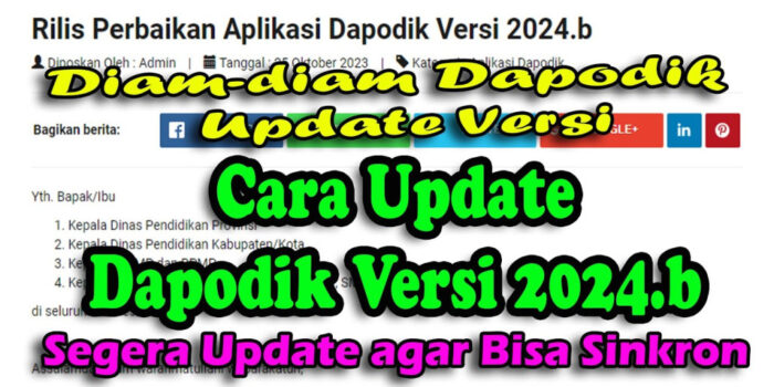 Inovasi Terkini: Kenali Fitur-fitur Baru Aplikasi Dapodik Versi 4.1.0 Yang Mempermudah Pengelolaan Data Sekolah