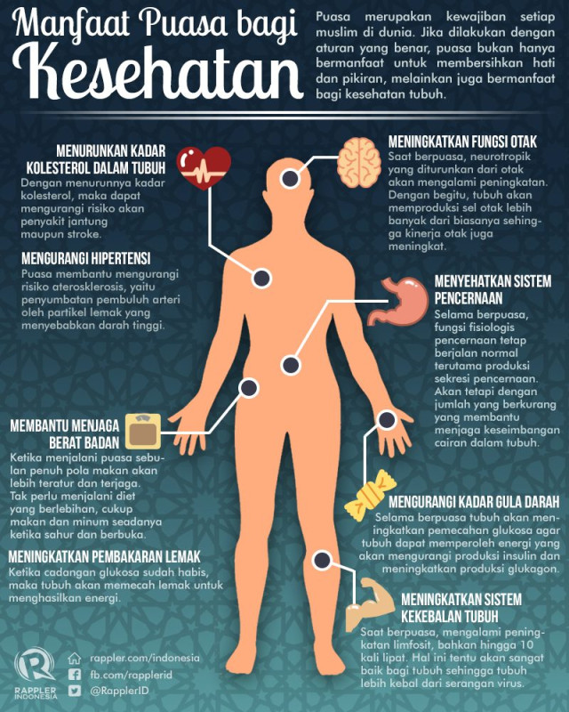 Apa saja manfaat puasa bagi kesehatan?