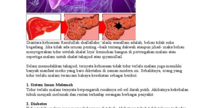 Bahaya Tidur Larut Malam: Mengintip Risiko Kesehatan Yang Mengintai