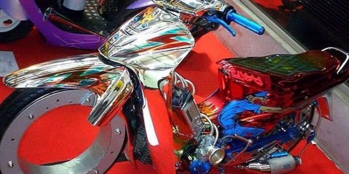 Kumpulan Foto Modifikasi Motor Jadul Yang Mengagumkan, Ada Yang Pakai Mesin Jet!