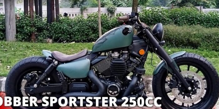 Modifikasi Motor Jadul Dengan Konsep Bobber, Minimalis Tapi Berani