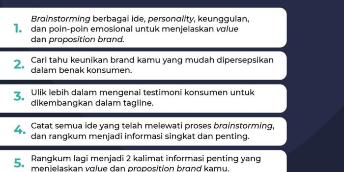 8 Cara Membuat Tagline Bisnis Yang Efektif