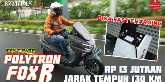 Polytron Fox R, Motor Listrik Bertenaga Dengan Harga Rp 13 Jutaan, Cocok Untuk Pelajar