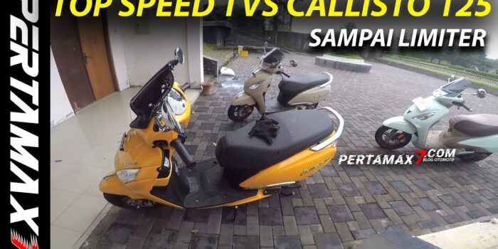 Gaspol! Ini Dia Kecepatan Maksimal Dari TVS Callisto 125, Skutik Bodi Kaleng