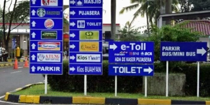 Daftar rest area pada Tol Jakarta-Bandung