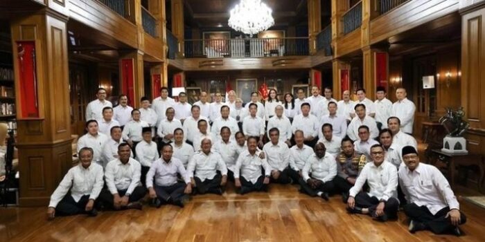 Bocoran Terbaru Daftar Menteri juga Kementerian pada Kabinet Prabowo