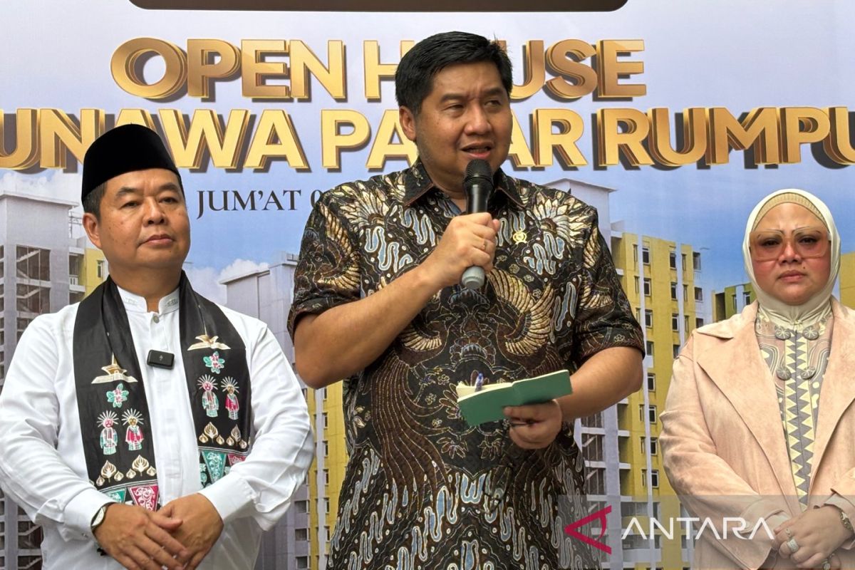 Menteri PKP: Penyediaan hunian butuh gotong royong beraneka pihak