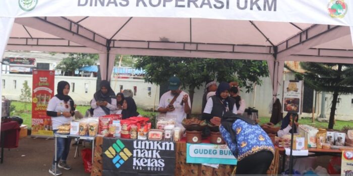 Pemkab Bogor penghargaan kompetisi Bazar Milenial kompetisi promosi-perluas jaringan UMKM