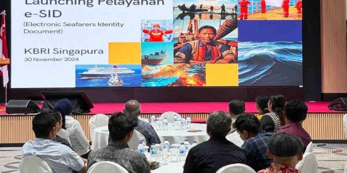 Kemenhub luncurkan pelayanan e-SID ke KBRI Singapura membantu pelaut RI