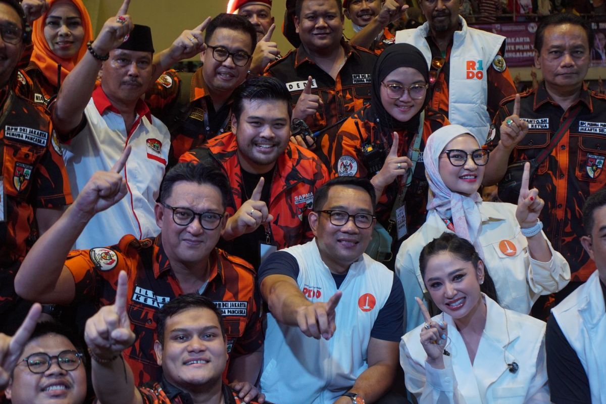 Pemuda Pancasila siap menangkan RIDO di dalam di putaran kedua pemilihan kepala area DKI DKI Jakarta